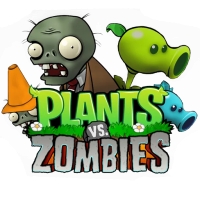 Набор стикеров Plants vs Zombies
