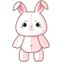 cute plush bunny