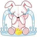 cute plush bunny