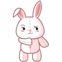 cute plush bunny