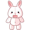 cute plush bunny