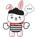 cute plush bunny