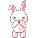 cute plush bunny