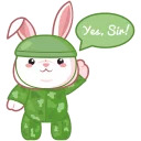 cute plush bunny