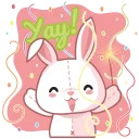 cute plush bunny