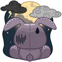 cute plush bunny