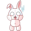 cute plush bunny
