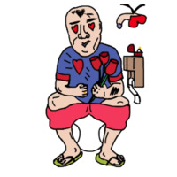Эмоции правого на троне