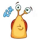 Mr. Snail @TrendingStickers
