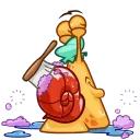 Mr. Snail @TrendingStickers