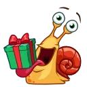 Mr. Snail @TrendingStickers