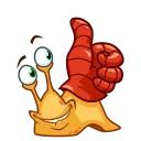 Mr. Snail @TrendingStickers