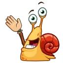 Mr. Snail @TrendingStickers