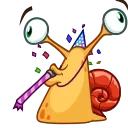 Mr. Snail @TrendingStickers