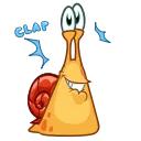 Mr. Snail @TrendingStickers