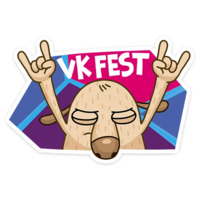 Набор стикеров VK Fest 2018